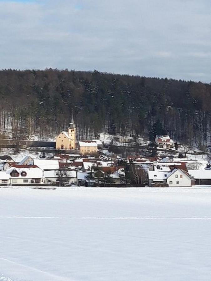 Ferienhaus Zur Kleinen Kneipe Fladungen Exteriör bild