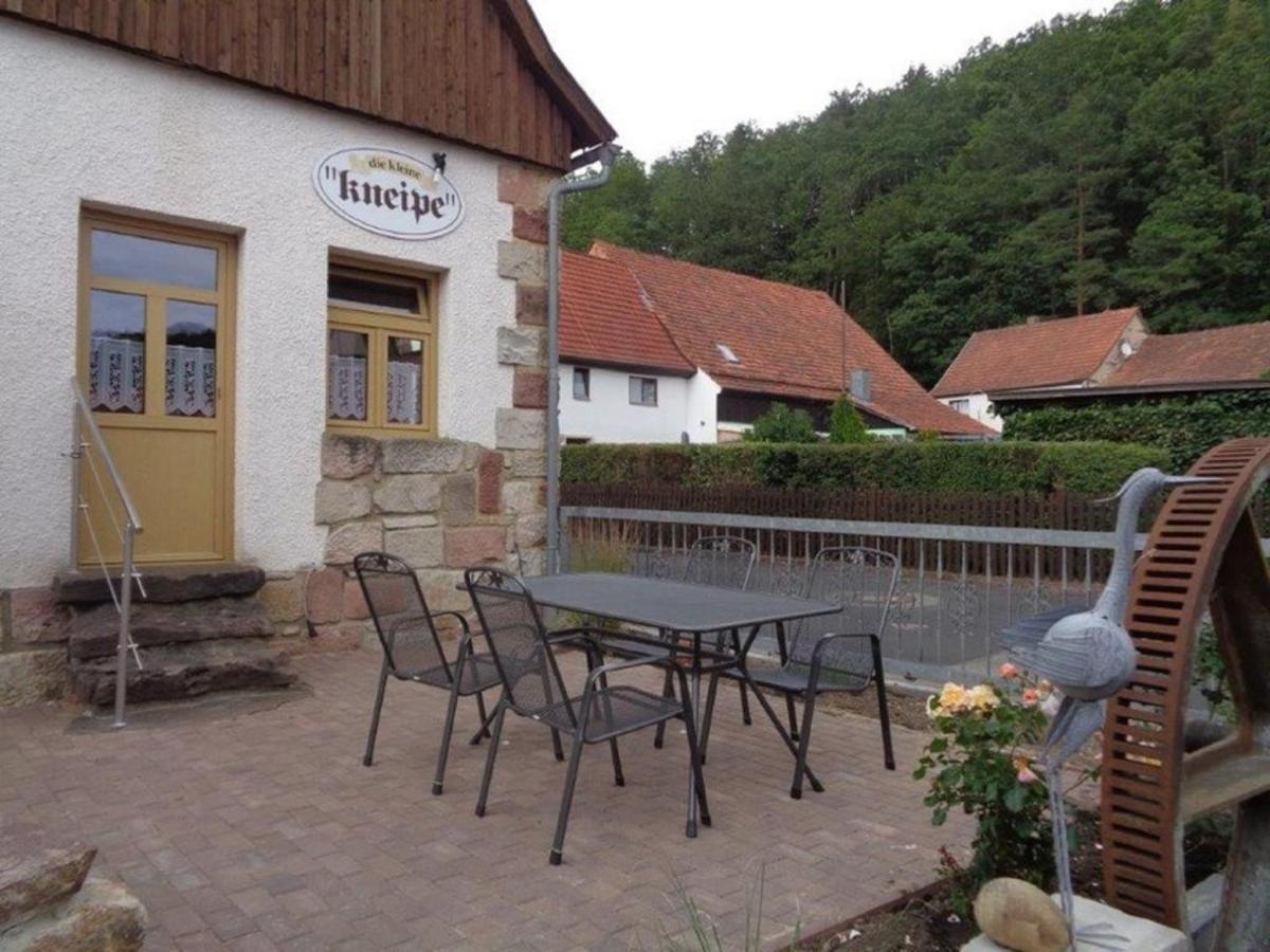 Ferienhaus Zur Kleinen Kneipe Fladungen Exteriör bild