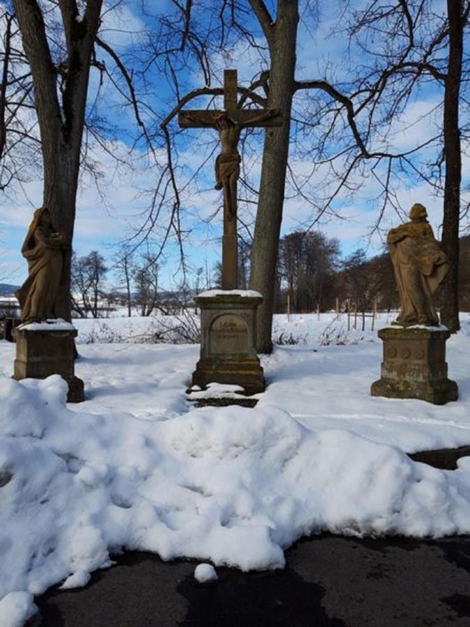 Ferienhaus Zur Kleinen Kneipe Fladungen Exteriör bild